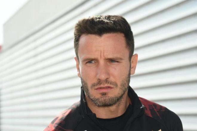 Saúl Ñíguez, durante su entrevista con ElDesmarque (Foto: Kiko Hurtado).