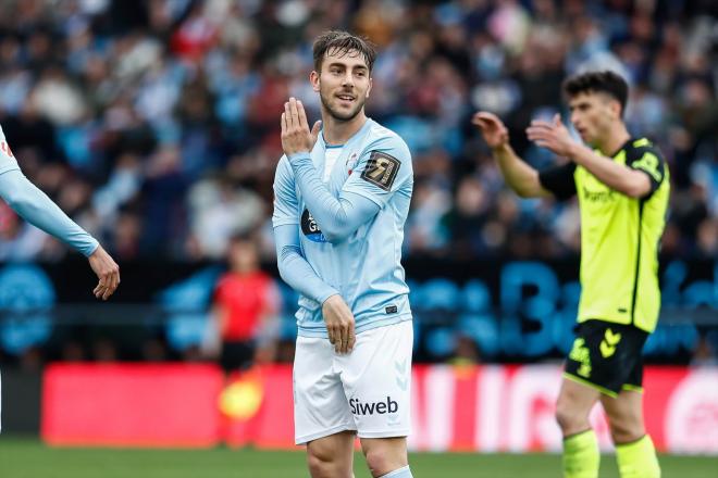 Iker Losada, en el Celta-Betis (Foto: AFP7 / Europa Press).