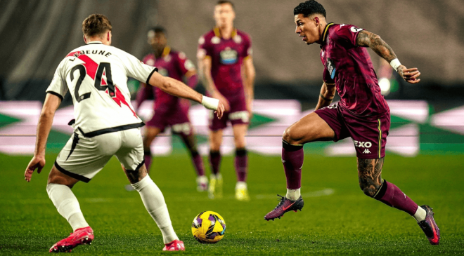 Marcos André, ante el Rayo Vallecano.