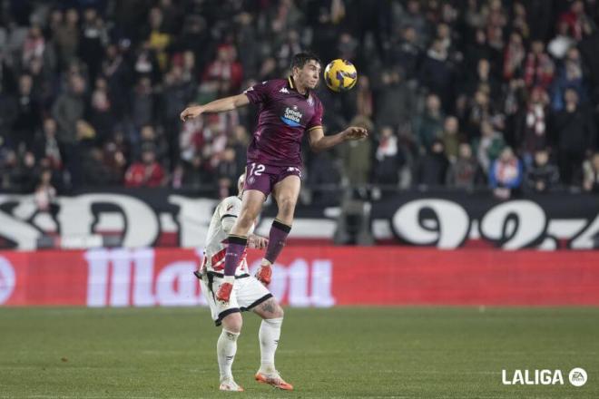 Mario Martín, ante el Rayo Vallecano.