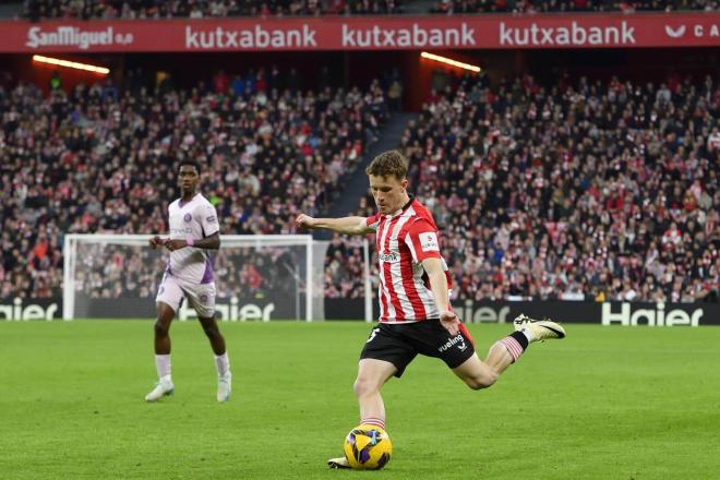 Debut de Endika Buján ante el Girona en San Mamés (Foto: Athletic Club).