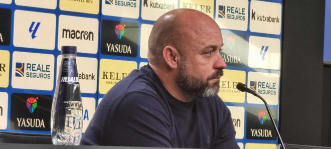 Manolo González, entrenador del Espanyol.