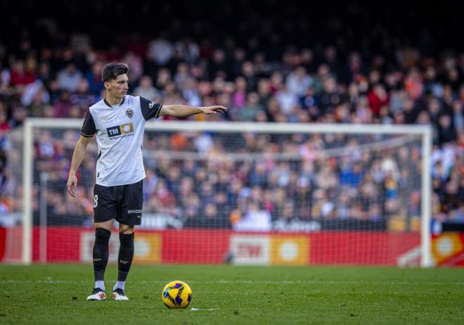 Pepelu, ante el CD Leganés (Foto: Valencia CF).