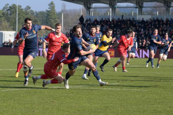 España ganó a Suiza para meterse en el Mundial de Rugby (Foto: @FERugby).