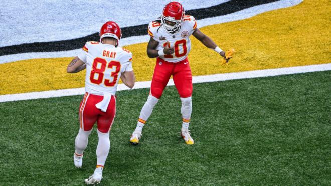 Pacheco y Gray, jugadores de los Kansas City Chiefs (Foto: Cordon Press)