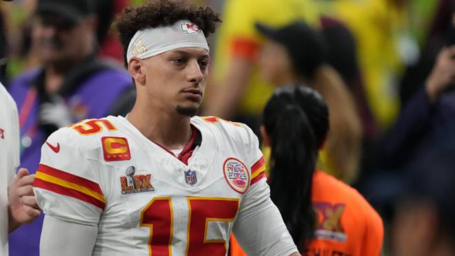 Patrick Mahomes en la Super Bowl 2025 (Foto: Cordon Press)