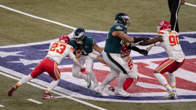 Kansas City Chief-Philadelphia Eagles en la Super Bowl 2025 (Fuente: Cordon Press)