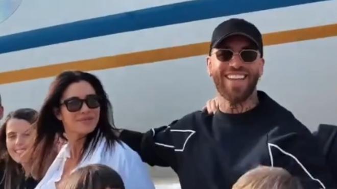 Pilar Rubio y Sergio Ramos en México (Instagram: @sergioramos)