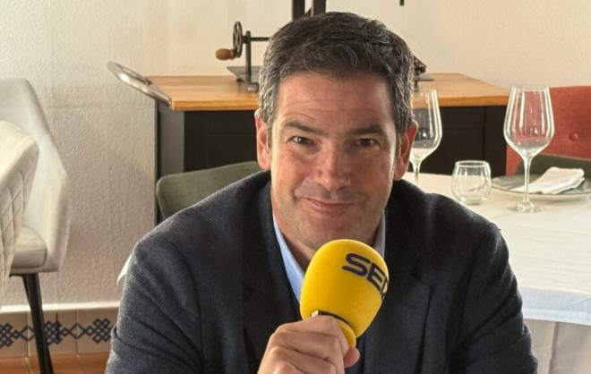 Ramón Alarcón, CEO del Betis (foto: Radio Sevilla).