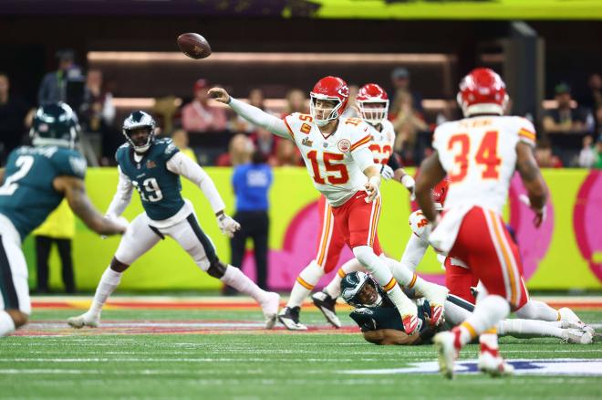 Patrick Mahomes en la Super Bowl 2025 (Foto: Cordon Press)