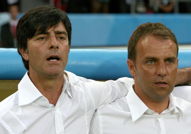 Hansi Flick y Joachim Löw en la selección alemana (Cordon Press)