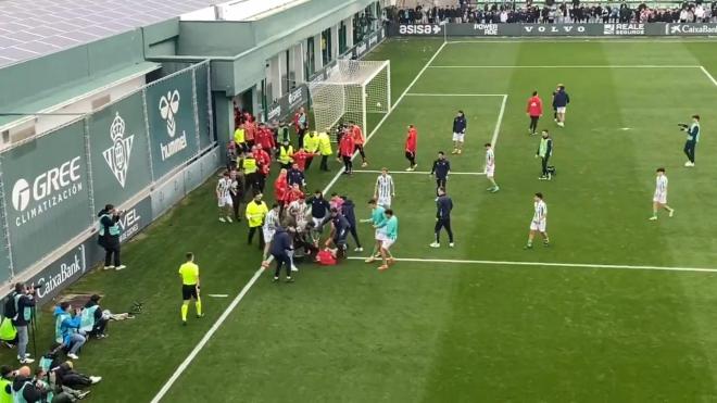 La tangana tras el Betis-Bayern de Múnich de la Youth League.