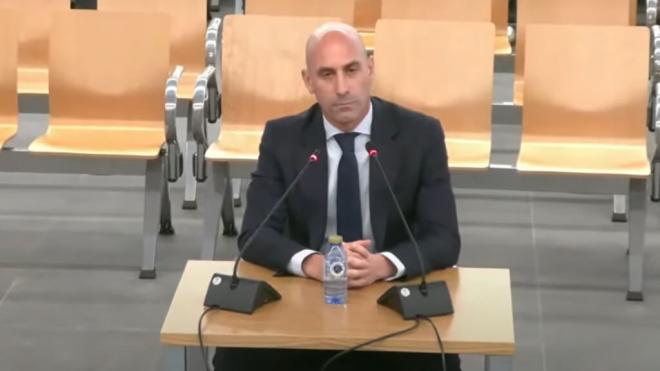 Luis Rubiales, en el juicio por el beso no consentido a Jenni Hermoso