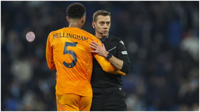 Estrada Fernández elogió el arbitraje de Clement Turpin, árbitro del Manchester City-Real Madrid (foto: Cordon Press).