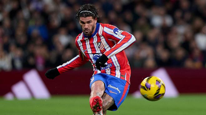 Rodrigo de Paul durante un partido del Atlético de Madrid (Fuente: Cordon Press)