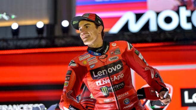 Marc Márquez en la pretemporada de Moto GP (Europa Press)