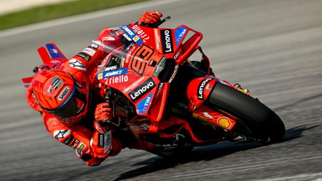 Marc Márquez en los test de pretemporada (Europa Press)