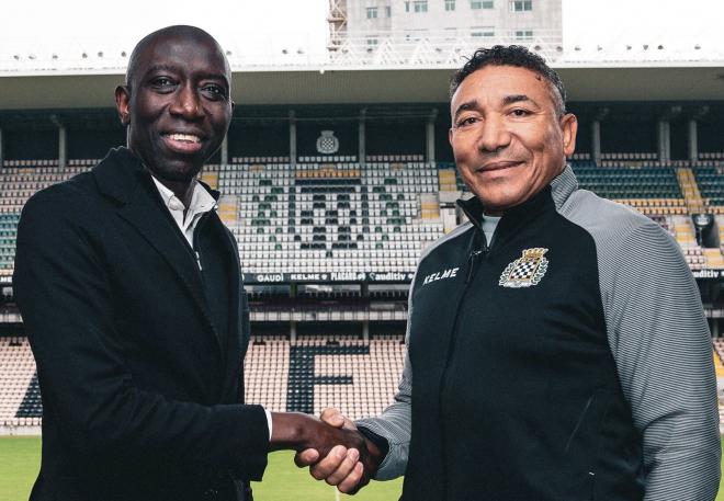 Lito Vidigal, nuevo técnico del Boavista (Foto: @boavistaoficial).