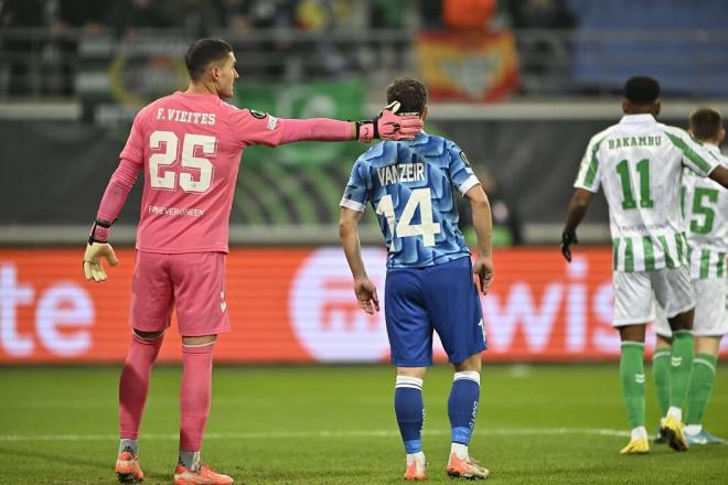 Fran Vieites, en el Gent-Betis (Foto: Cordon Press).