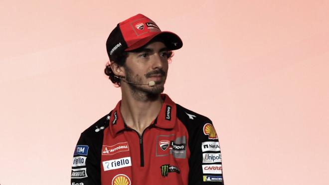 Pecco Bagnaia en la presentación de Ducati (Cordon Press)