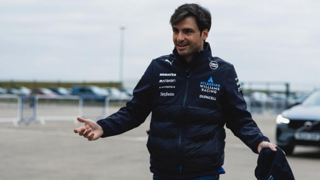 Carlos Sainz en su llegada a Williams (Cordon Press)