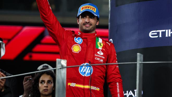 Carlos Sainz en Ferrari (Redes Sociales)