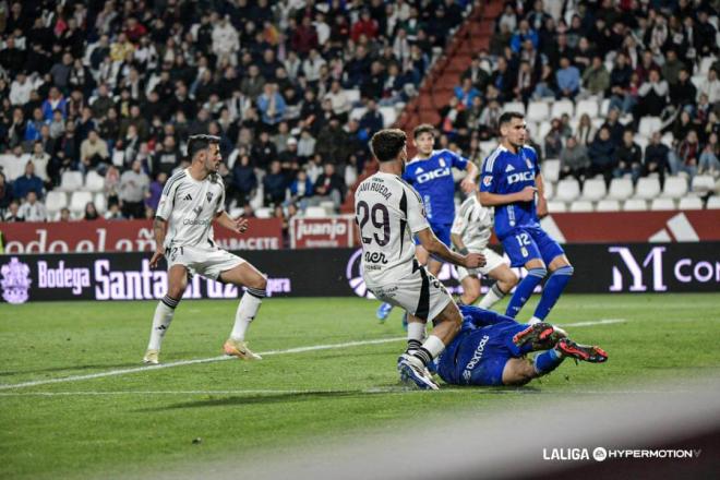 Lance del Albacete - Oviedo de la primera vuelta (Foto: LALIGA).