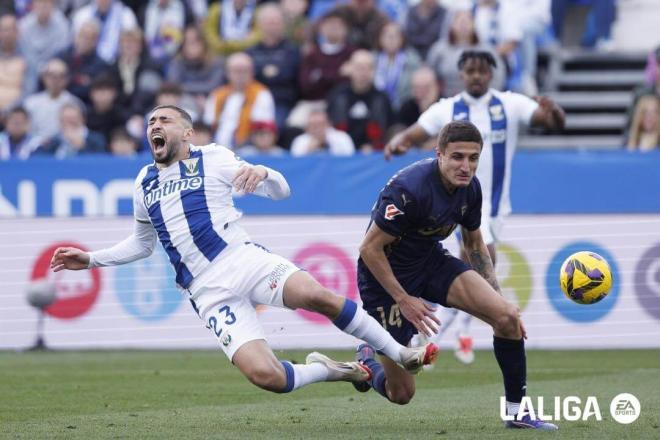 Lance del Leganés - Alavés (Foto: LALIGA).