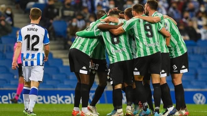 Imagen de un Real Sociedad-Real Betis de Copa (Foto: EFE)