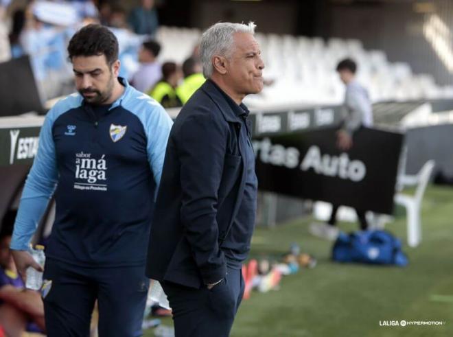 Pellicer, en el Estadio Cartagonova. (Foto: LALIGA)