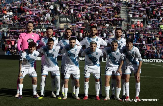 Alineación del Deportivo ante el Eldense (Foto: LALIGA).