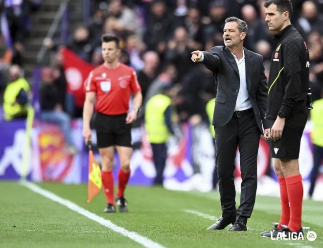 Diego Cocca, ante el Sevilla.