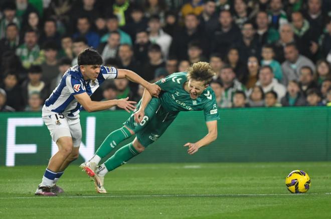 Jesús Rodríguez, ante la Real Sociedad (Foto: Kiko Hurtado)