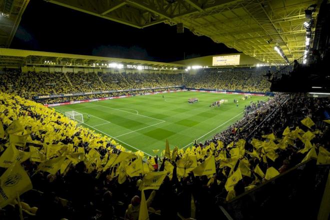 Afición del Villarreal en La Cerámica