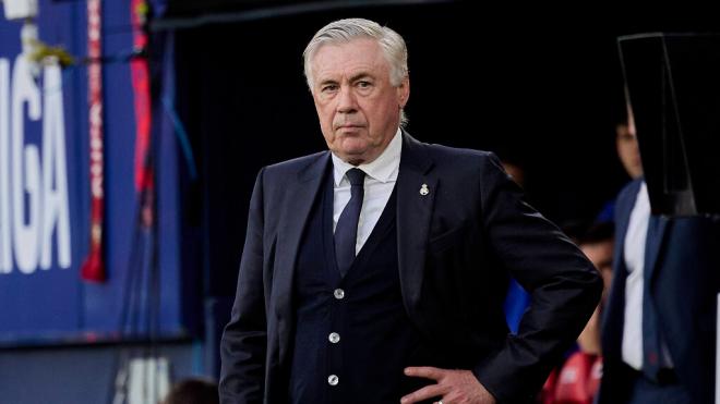 Carlo Ancelotti durante un partido del Real Madrid (Fuente: Cordon Press)