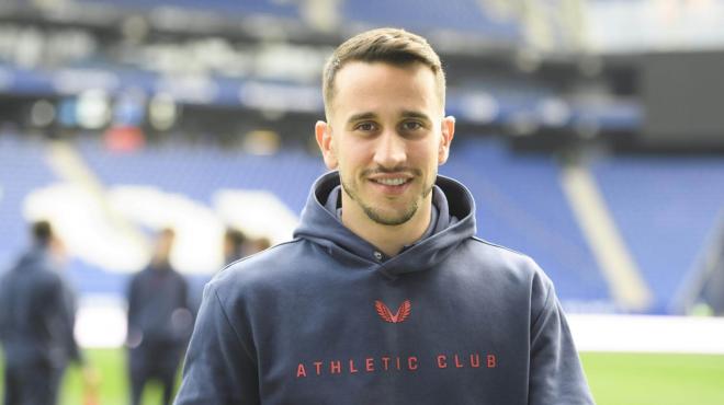 Alex Berenguer está listo para jugar en Roma (Foto: Athletic Club).