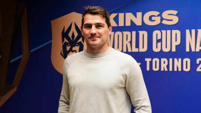 Iker Casillas en un acto de la Kings League (Cordon Press)