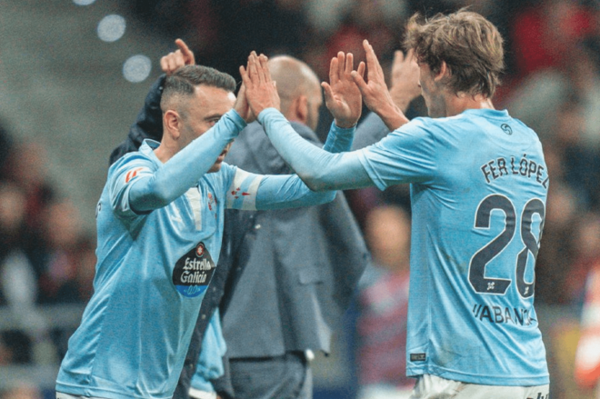 Iago Aspas sustituye a Fer López (Foto: RC Celta).