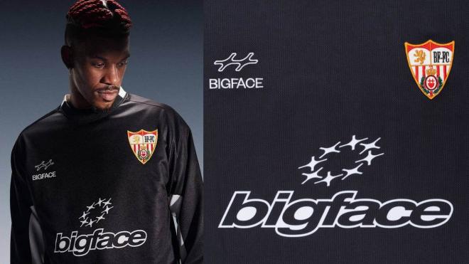 Jimmy Butler y su ropa inspirada en el escudo del Sevilla FC.