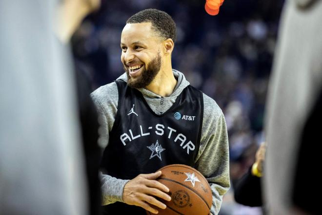 Stephen Curry antes del All Star (Foto: Cordon Press).