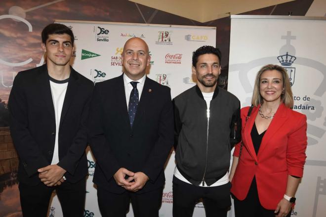 Juanlu y Jesús Navas, en los premios de la FPDA (Foto: Kiko Hurtado).