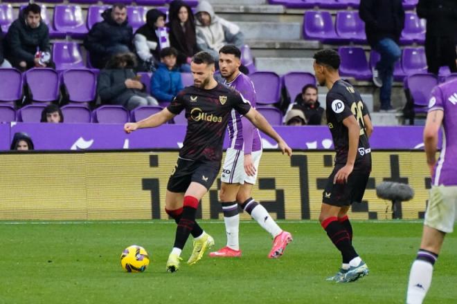 Ramón Martínez, en el Valladolid-Sevilla (Foto: SFC).