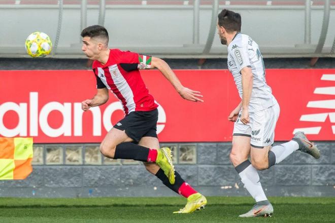 Jesús Areso, en su etapa con el Bilbao Athletic.