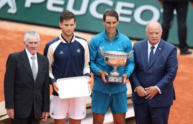 Nadal y Thiem en Roland Garros (Foto: Cordon Press)