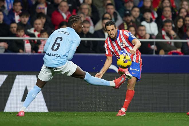 Koke, en el partido contra el Celta (Cordon Press)