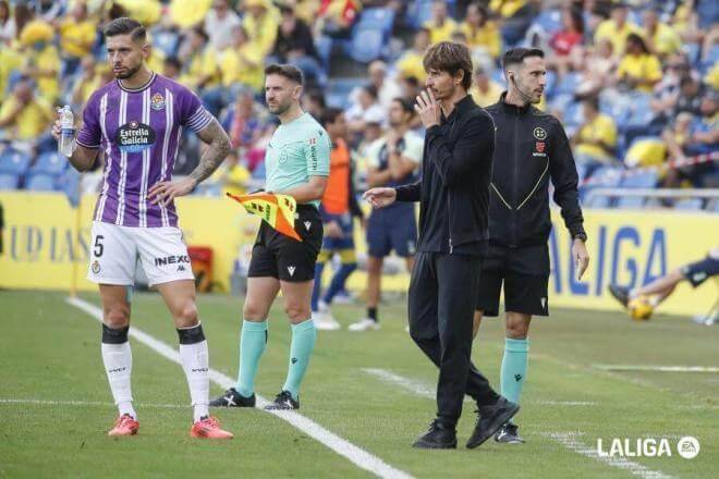 Álvaro Rubio, ante Las Palmas.