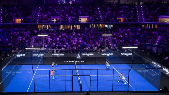 Partido del A1 Padel femenino (Cordon Press)