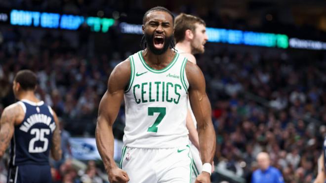 Jaylen Brown en un partido con los Boston Celtics (Cordon Press)