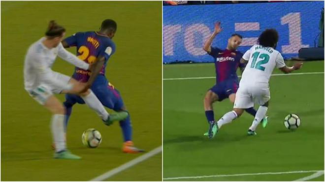 Las polémicas del Real Madrid-Barcelona sin VAR (Fuente: Movistar+)