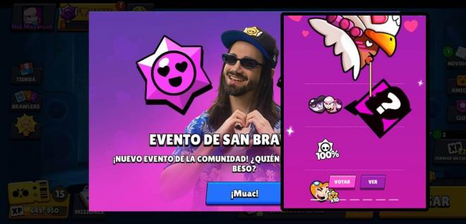 La última votación de San Valentín regala dos Hipercargas en Brawl Stars